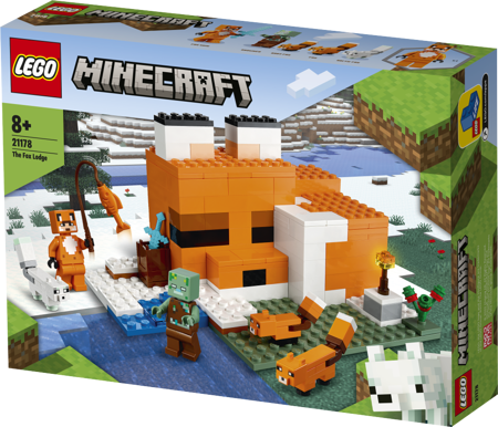 Lego 21178 Minecraft Siedlisko lisów