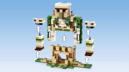 Lego 21250 Minecraft Forteca żelaznego golema