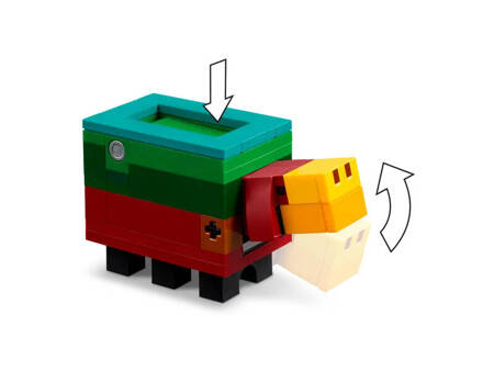 Lego 21260 Minecraft Wiśniowy ogród 