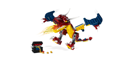 Lego 31102 creator smok ognia
