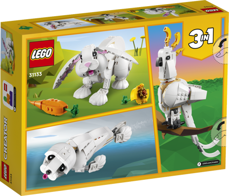 Lego 31133 Creator Biały królik