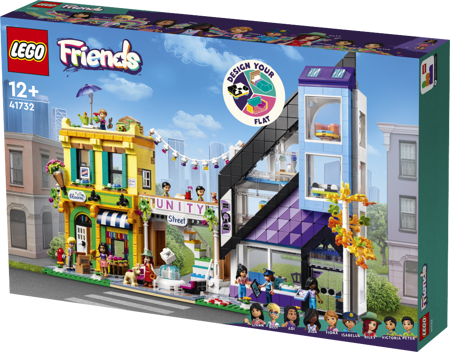 Lego 41732 Friends Sklep wnętrzarski i kwiaciarnia w śródmieściu