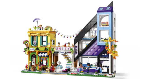 Lego 41732 Friends Sklep wnętrzarski i kwiaciarnia w śródmieściu