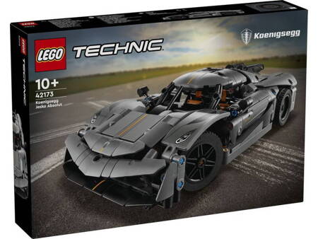 Lego 42173 Technic Szary hipersamochód Koenigsegg Jesko Absolut