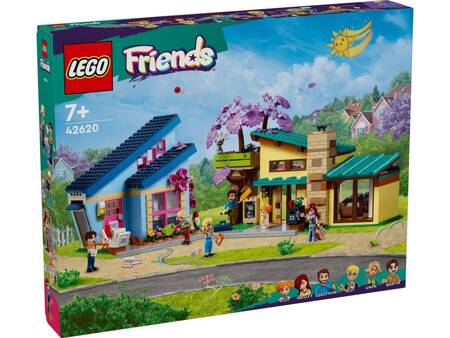 Lego 42620 Friends Dom rodzinny Olly’ego i Paisley