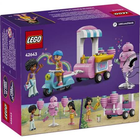 Lego 42643 Friends Stoisko z watą cukrową i skuter