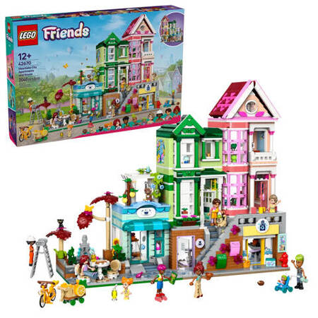 Lego 42670 Friends Mieszkania i sklepy w mieście Heartlake 815336