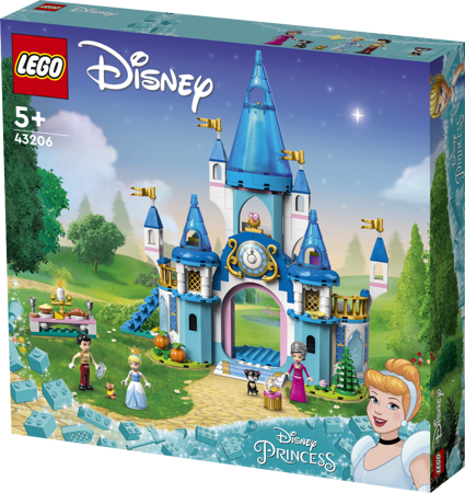 Lego 43206 Disney Zamek Kopciuszka i księcia z bajki