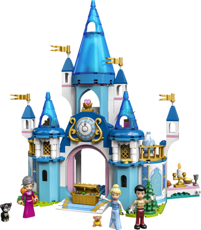 Lego 43206 Disney Zamek Kopciuszka i księcia z bajki