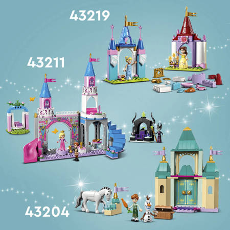 Lego 43219 Disney Kreatywne zamki księżniczek