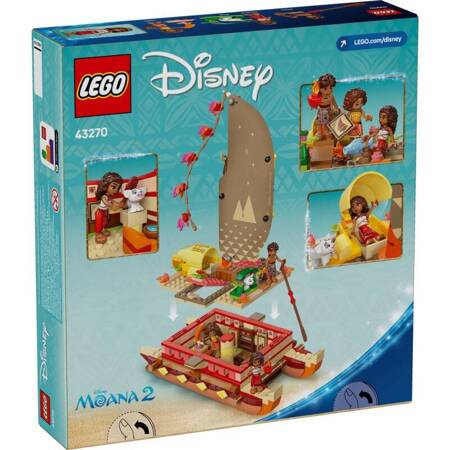 Lego 43270 Disney Princess Kajakowa przygoda Vaiany 814599