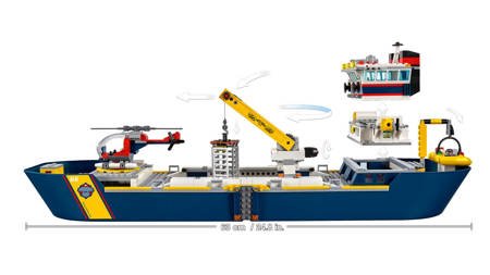 Lego 60266 statek badaczy oceanu v29