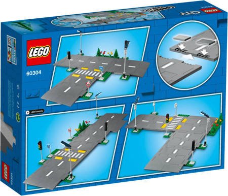Lego 60304 płyty drogowe