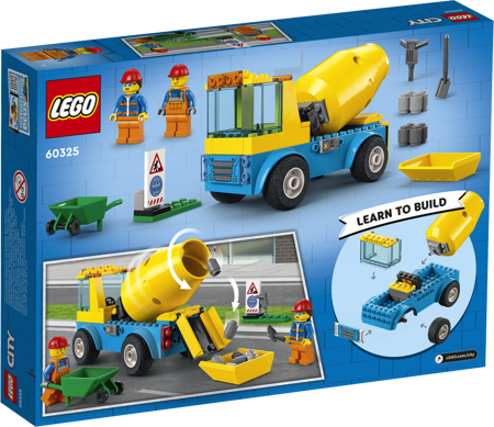Lego 60325 City Ciężarówka z betoniarką