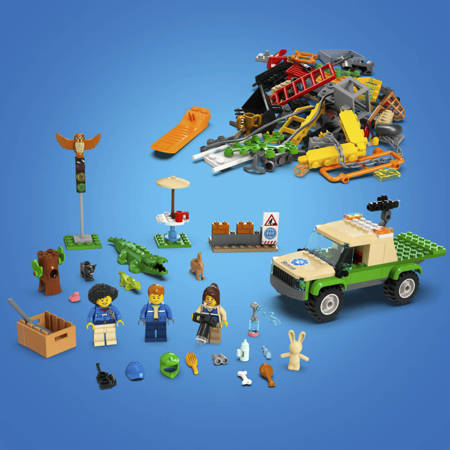 Lego 60353 City Misja ratowania dzikich zwierząt 