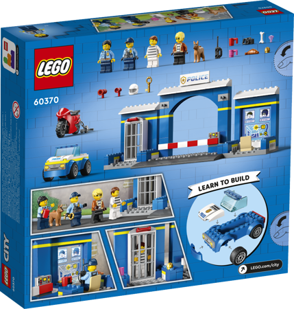 Lego 60370 City Posterunek policji - pościg 