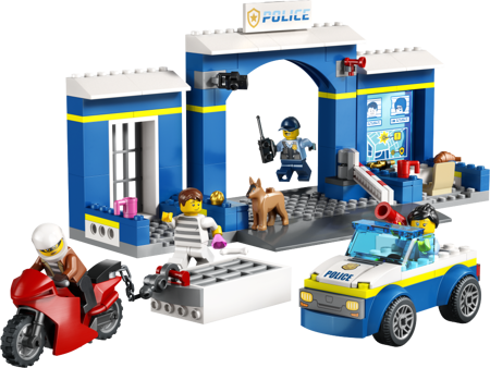 Lego 60370 City Posterunek policji - pościg 