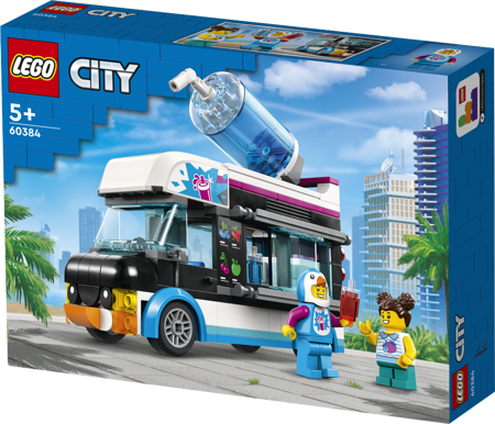 Lego 60384 City Pingwinia furgonetka slushem