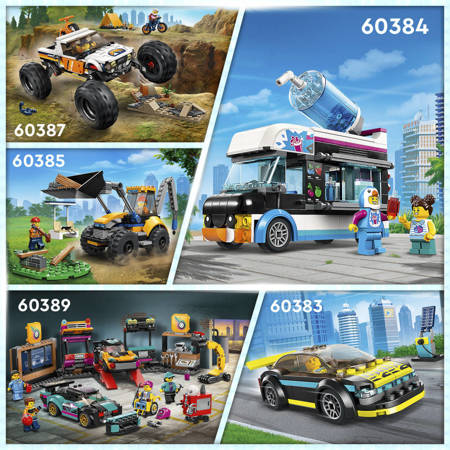 Lego 60384 City Pingwinia furgonetka slushem