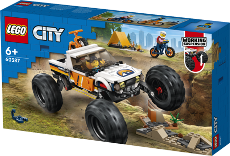 Lego 60387 City Przygody samochodem terenowym z napędem