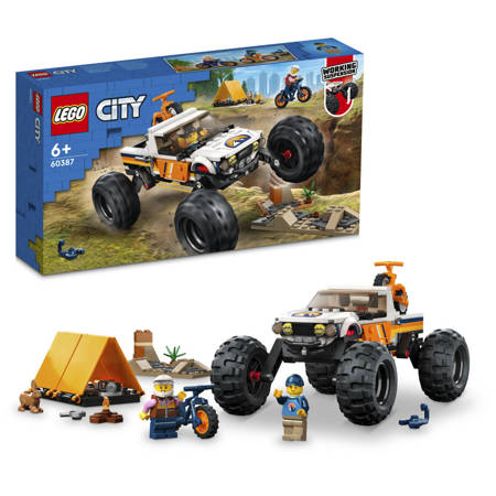 Lego 60387 City Przygody samochodem terenowym z napędem