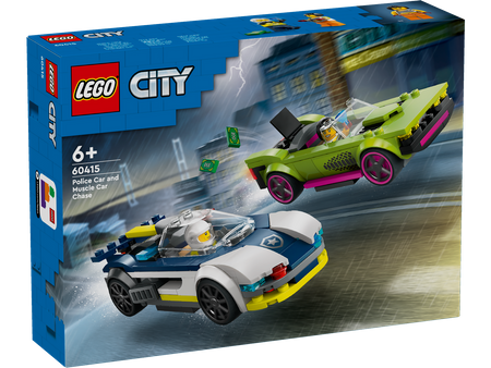 Lego 60415 City Pościg radiowozu za muscle carem