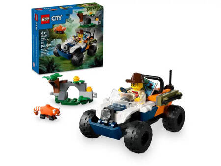 Lego 60424 City Quad badacza z dżungli z pandą czerwoną