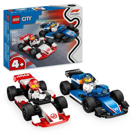 Lego 60464 City Bolidy Williams Racing i Haas F1 812632