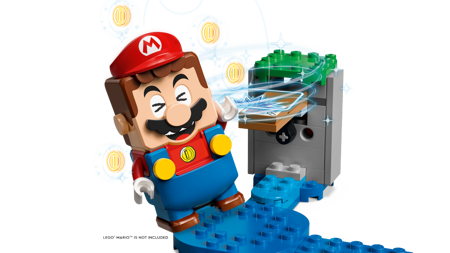 Lego 71400 Super Mario Zestaw rozszerzający Duży jeżowiec i zabawa na plaży