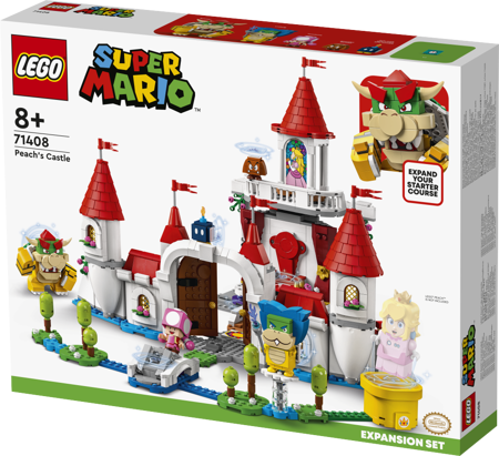 Lego 71408 Super Mario Zamek Peach — zestaw rozszerzający