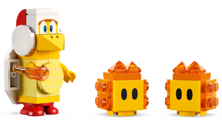 Lego 71416 Super Mario Przejażdżka po fali lawy-zestaw rozszerzający 