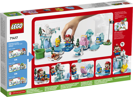 Lego 71417 Super Mario Śniegowa przygoda Fliprusa - zestaw rozszerzający 