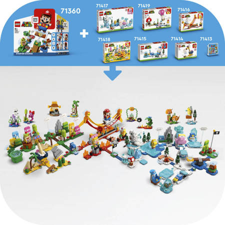 Lego 71417 Super Mario Śniegowa przygoda Fliprusa - zestaw rozszerzający 