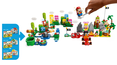 Lego 71418 Super Mario Kreatywna skrzyneczka - zestaw twórcy 