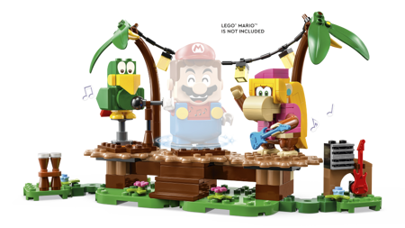 Lego 71421 Super Mario Dżunglowy koncert Dixie Kong zestaw rozszerzający