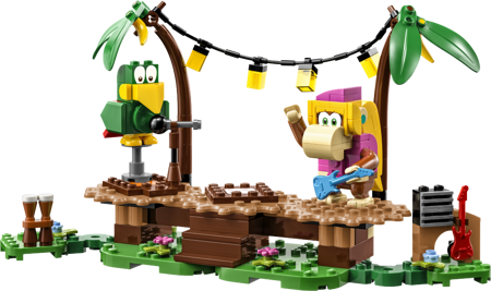 Lego 71421 Super Mario Dżunglowy koncert Dixie Kong zestaw rozszerzający