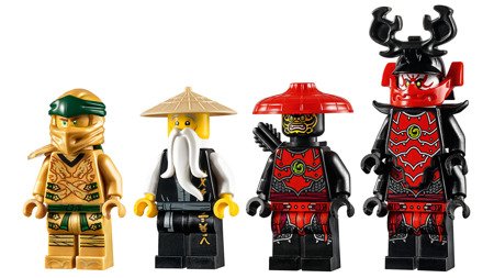 Lego 71702 ninjago złota zbroja