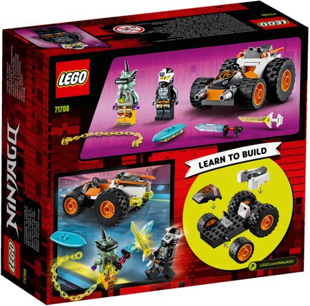 Lego 71706 ninjago samochód cole'a