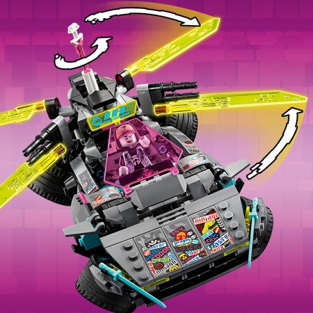 Lego 71710 ninjago latający samochód ninja