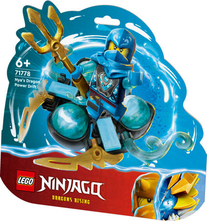 Lego 71778 Ninjago Smocza moc Nyi - driftowanie spinjitzu