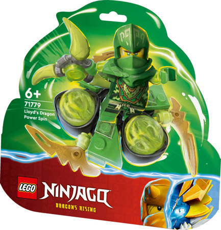 Lego 71779 Ninjago Smocza moc Lloyda - obrót spinjitzu