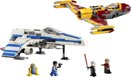 Lego 75364 62 Star Wars E-Wing Nowej Republiki kontra Myśliwiec Shin Hati 