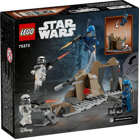 Lego 75373 Stars Wars Zasadzka na Mandalorze zestaw bitewny