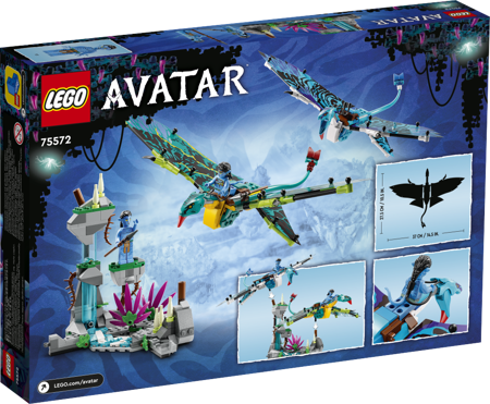 Lego 75572 Avatar Pierwszy lot ma zmorze Jake'a i Neytiri