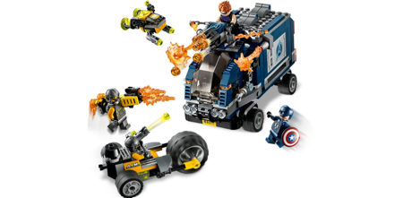 Lego 76143 marvel avengers zatrzymanie ciężarówki