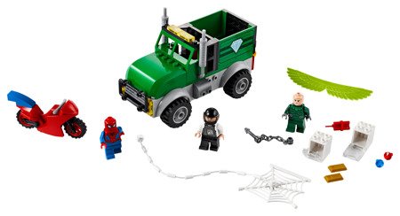 Lego 76147 marvel napad sępa na furgonetkę 