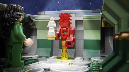 Lego 76156 Marvel Domo powstaje
