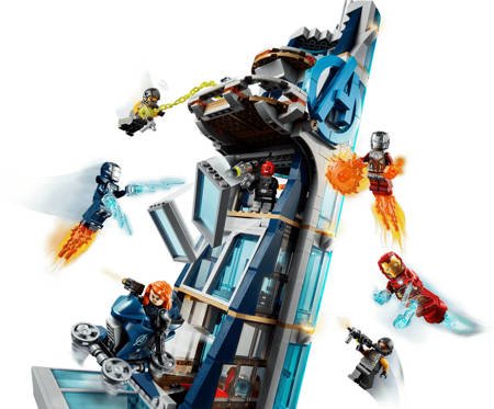 Lego 76166 walka o wieżę avengersów