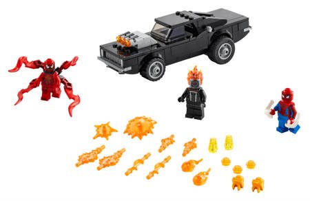 Lego 76173 spider-man i upiory, jeździec kontra carnage