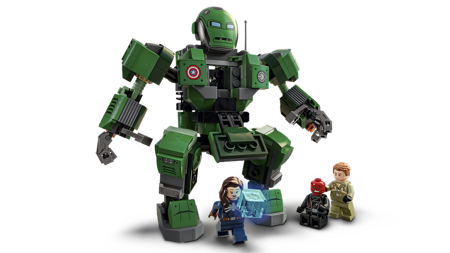 Lego 76201 Marvel Kapitan Carter i Niszczyciel Hydry 